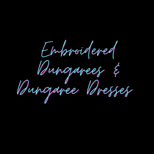 Embroidered Dungarees &amp; Dungaree Dresses