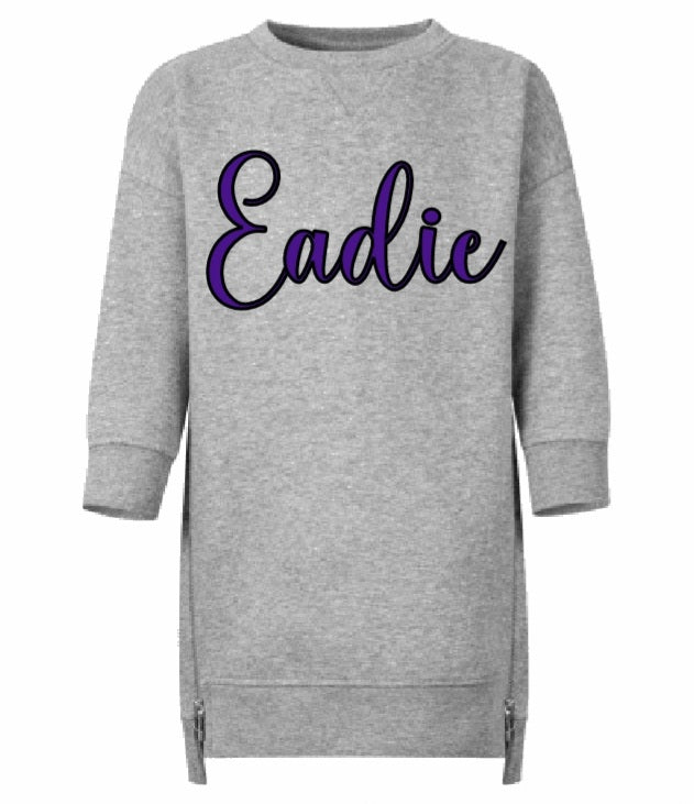 Jumper Dress (Grey) – Limitless Embroidery & Printing Jumper Dress (Grey) – Limitless Embroidery & Printing