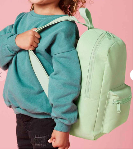 Mini personalised backpacks