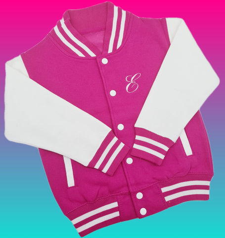 Embroidered Varsity Jacket