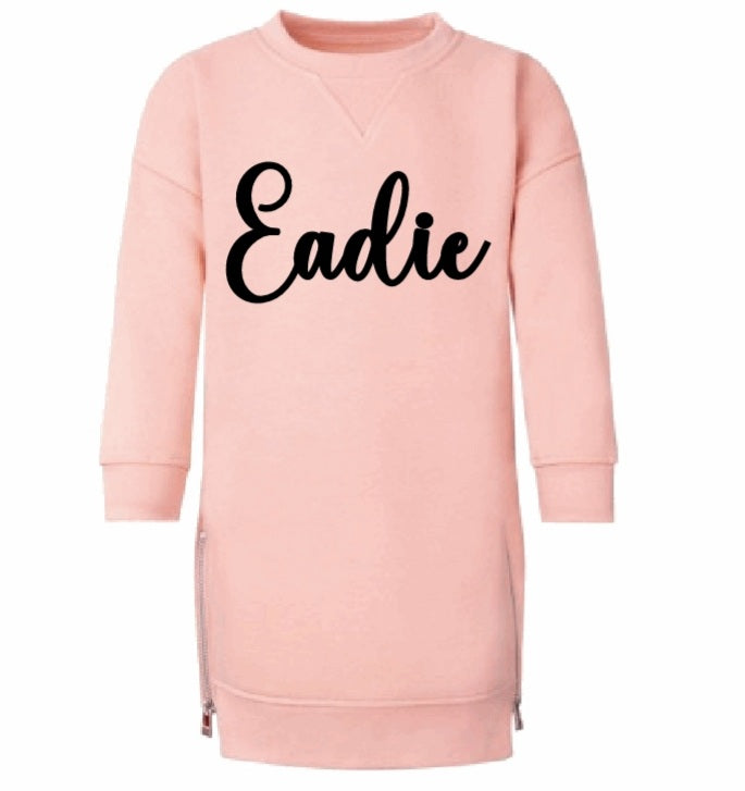Jumper Dress (Pink)