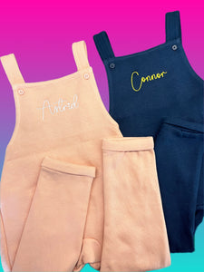 Personalised Embroidered Dungarees