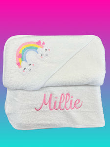 Embroidered Hooded Towels